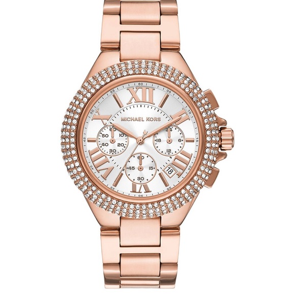Michael Kors Camille Rose-Gold Watch